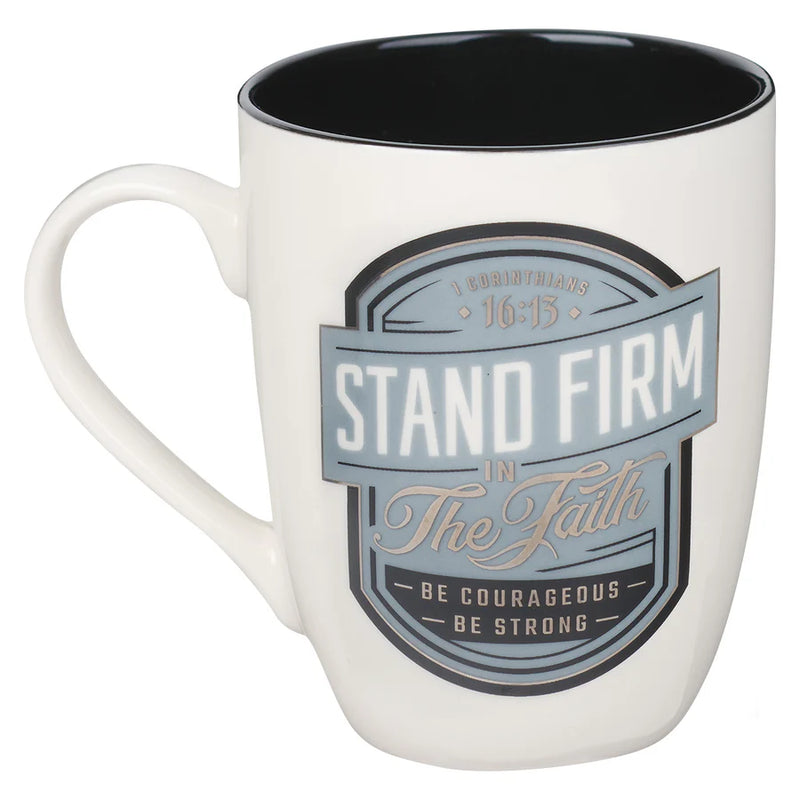 Mug Stand Firm In The Faith Ceramic