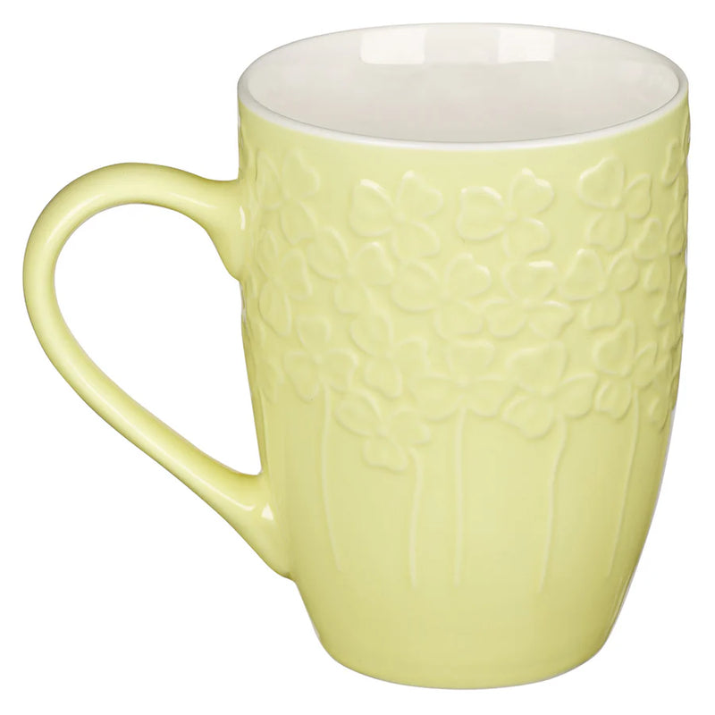 Mug Make Today Beautiful Yellow Ceramic