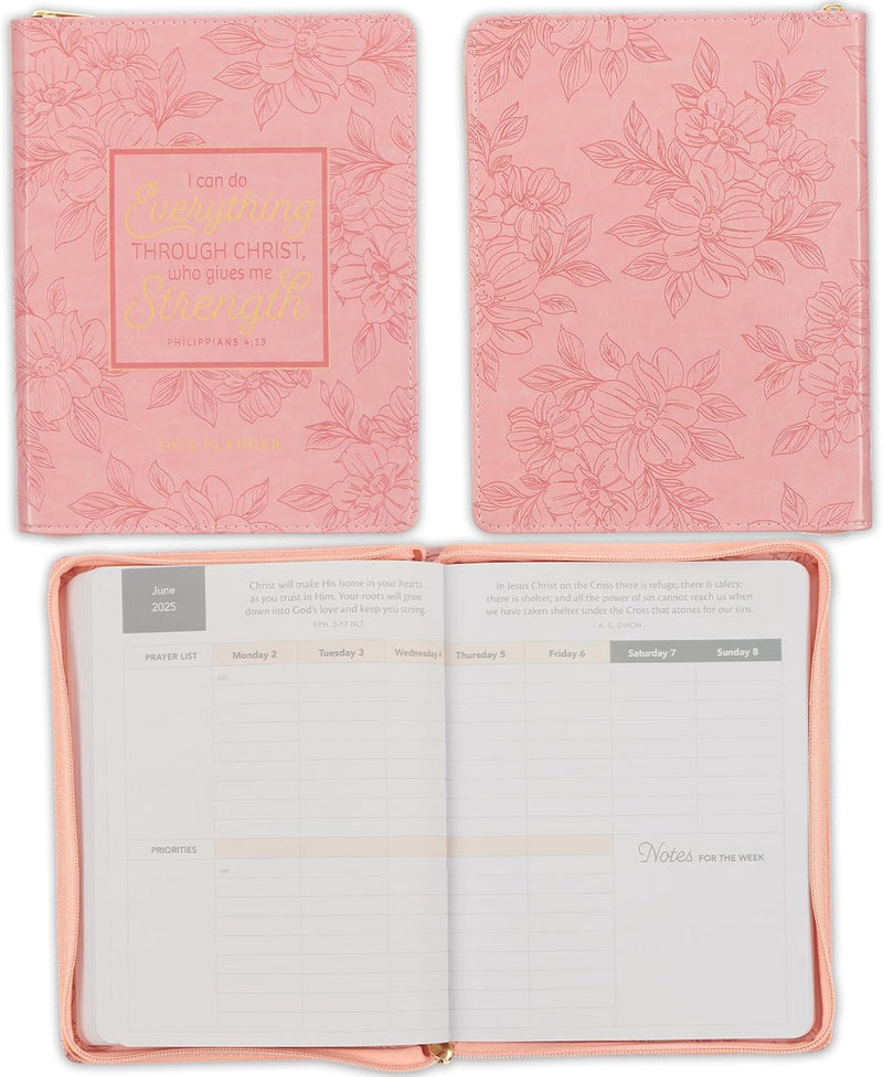 DAILY PLANNER 2025 WOMEN I Can Do Everything ZIP