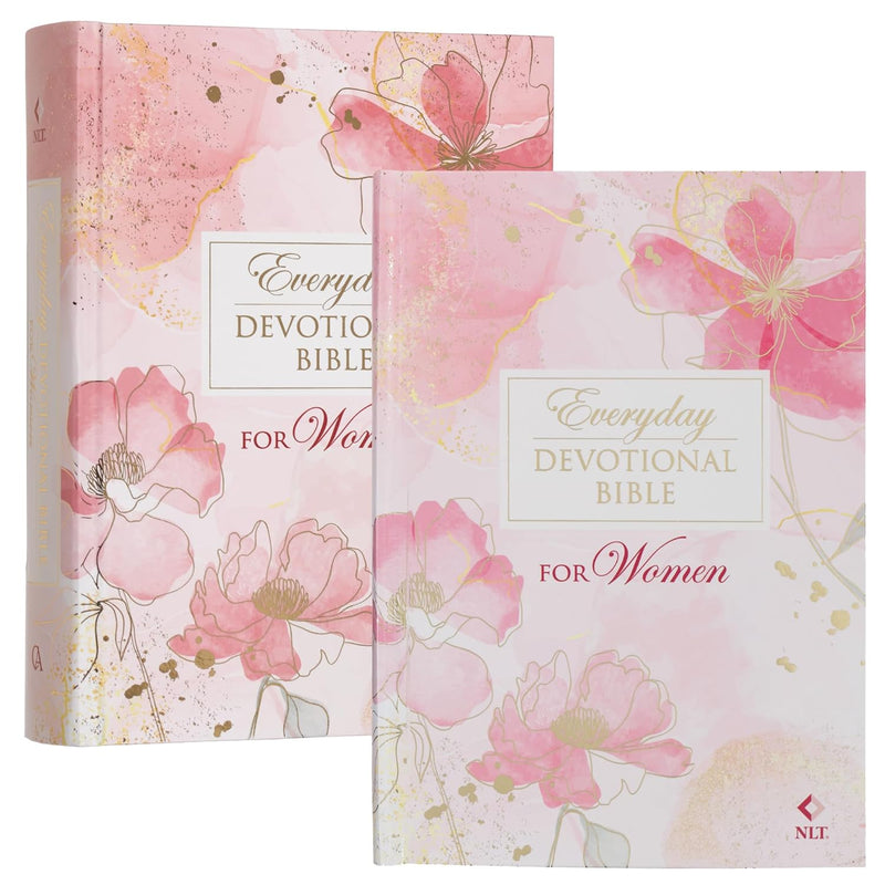 NLT Holy Bible Everyday Devotional Bible for Women Hard Cover