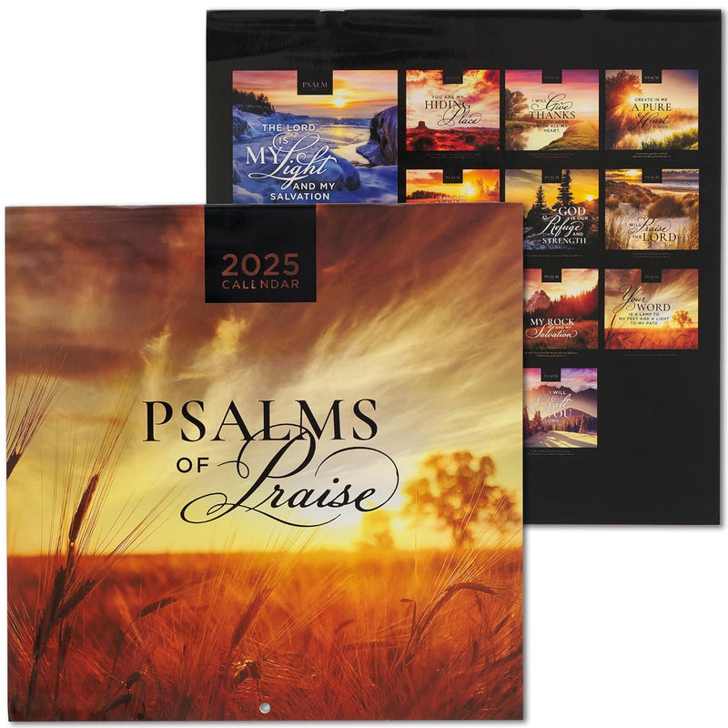 CALENDAR LARGE 2025- Psalms of Praise