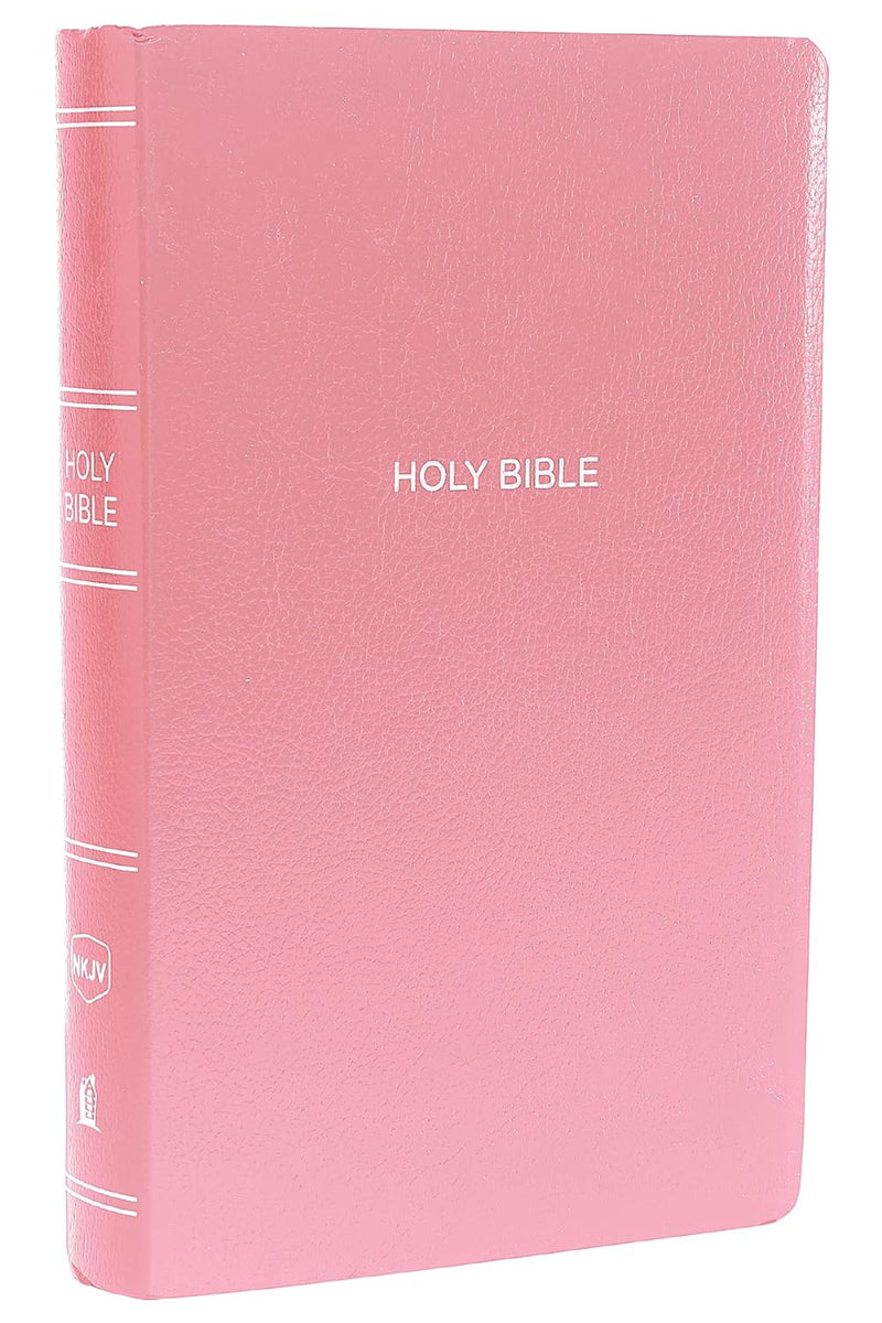 NKJV, Gift and Award Bible Pink