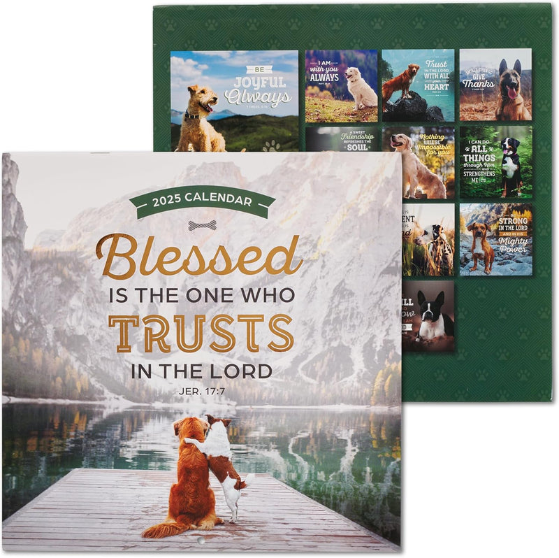 CALENDAR LARGE 2025- Trusts In The Lord