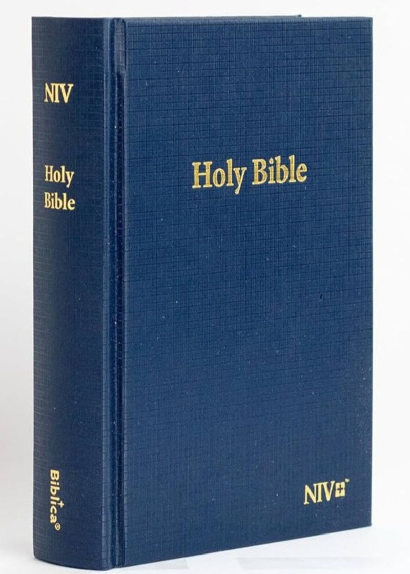 NIV STANDARD HC BLUE BIBLE (13.4 x 19.8 Inches)