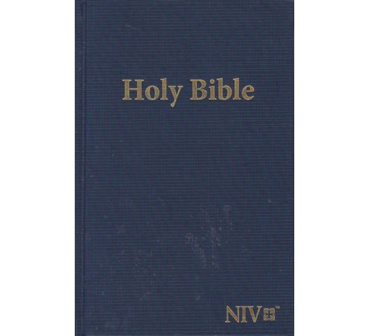 NIV STANDARD HC BLUE BIBLE (13.4 x 19.8 Inches)