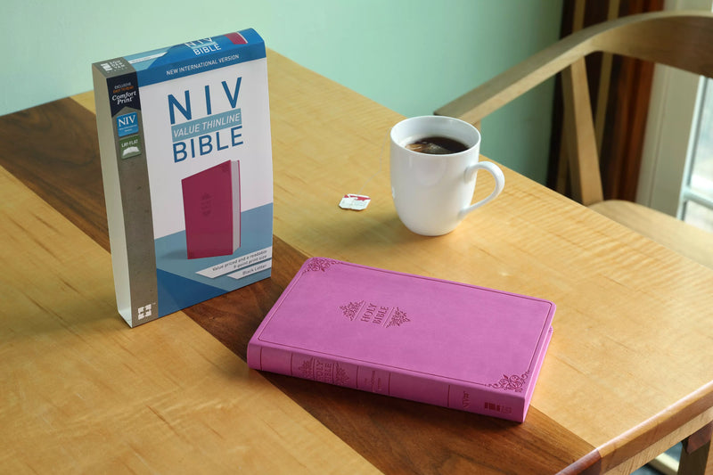 NIV Value Thinline Bible, Pink