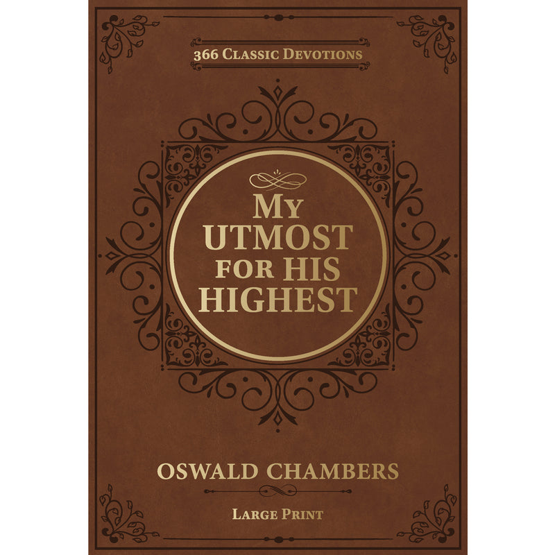 My Utmost for His Highest Large Print (Paperback)