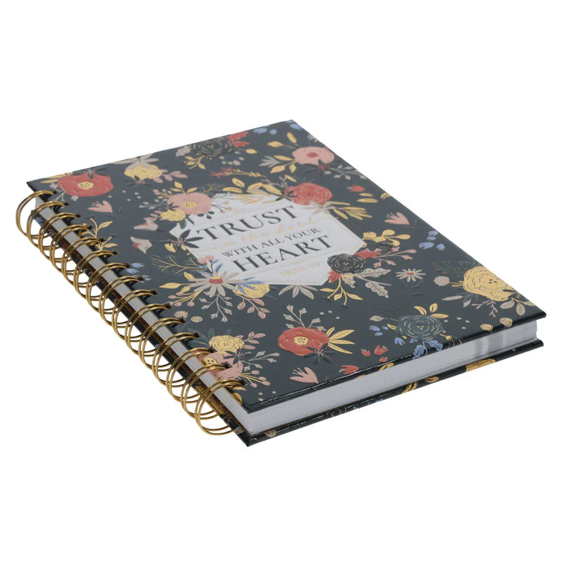 Trust in the Lord with all Your Heart Large Wirebound Journal