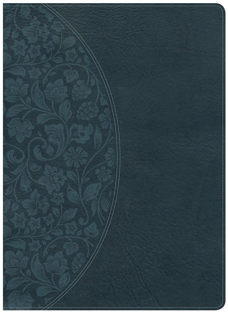 NKJV Holman Study Bible:  Dark Teal LeatherTouch