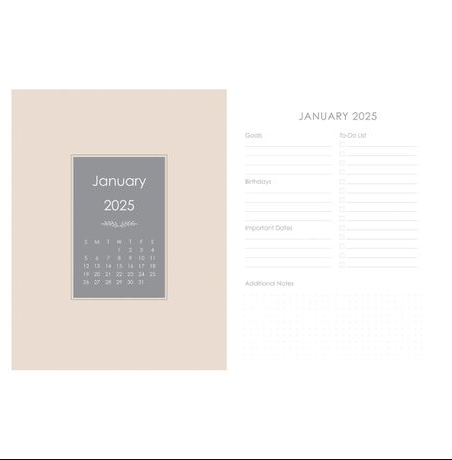 DAILY PLANNER 2025 18-Month Planner - Strength and Dignity