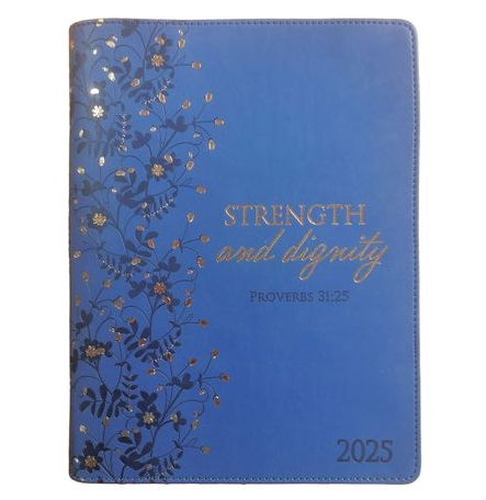 DAILY PLANNER 2025 18-Month Planner - Strength and Dignity