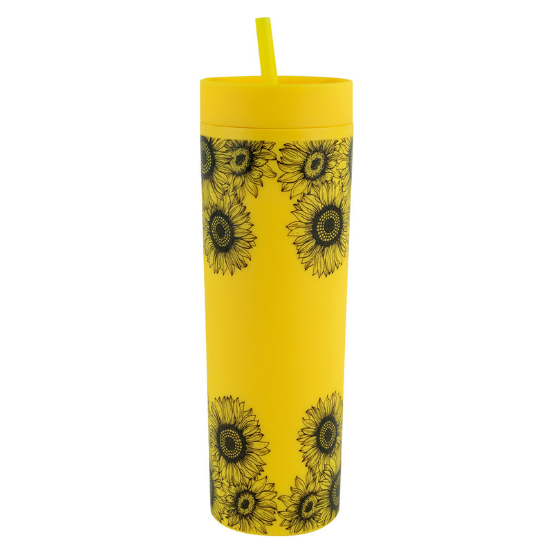 Keep Shining Plastic Tumbler With Straw