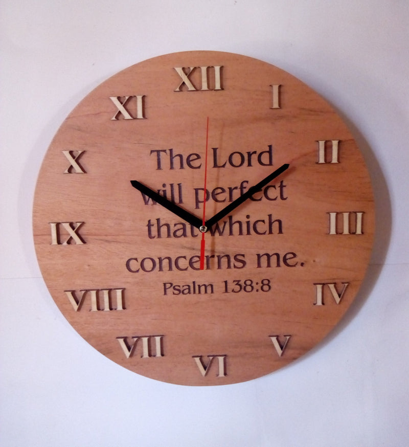 WOODEN WALL CLOCKS THE LORD