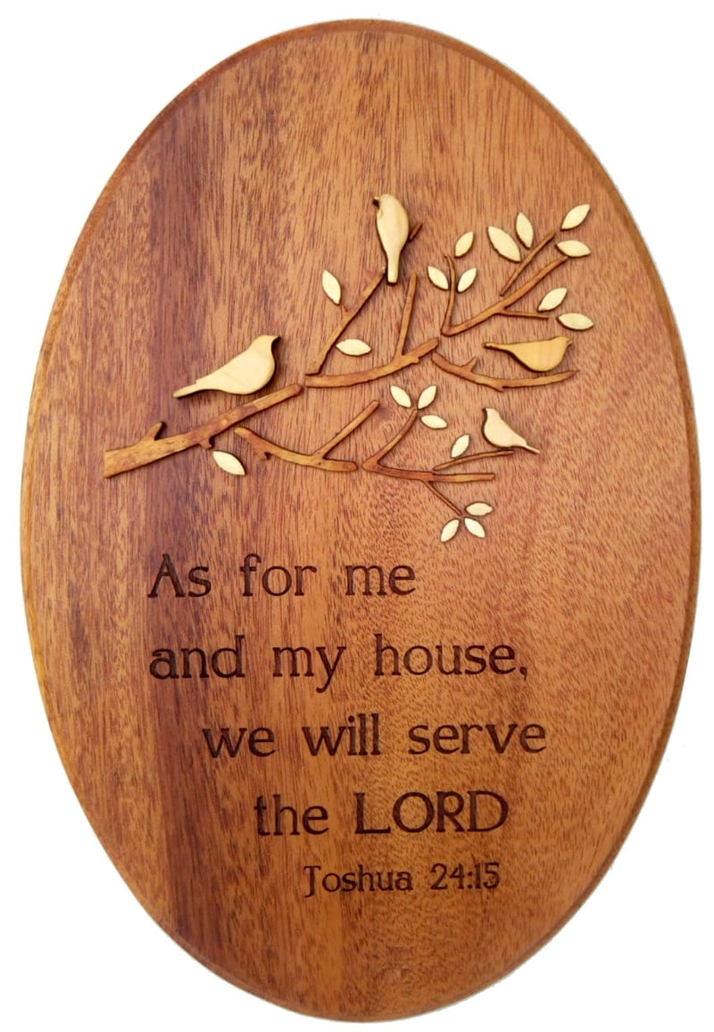 WALL PLAQUE WOODEN