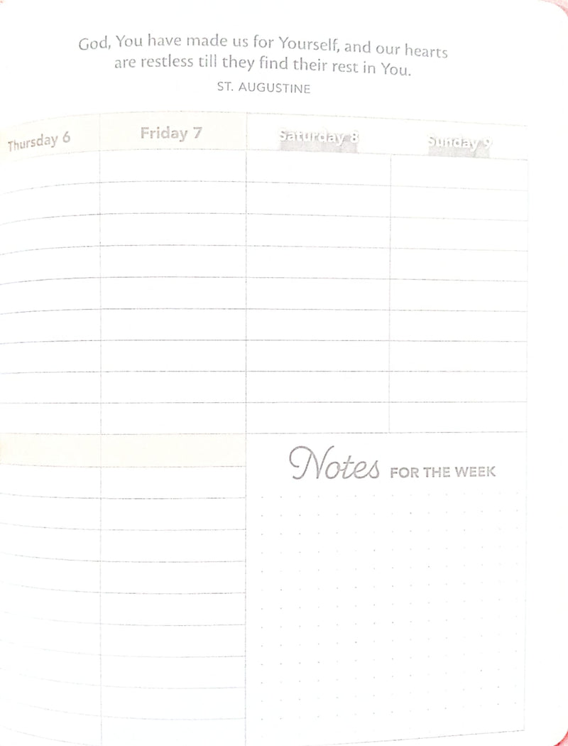 DAILY PLANNER 2025 WOMEN ZIP 18-Month Planner Be Still and Know