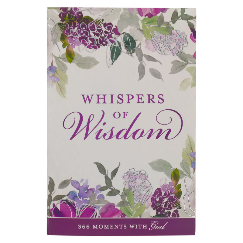 Whispers of Wisdom Softcover Devotional