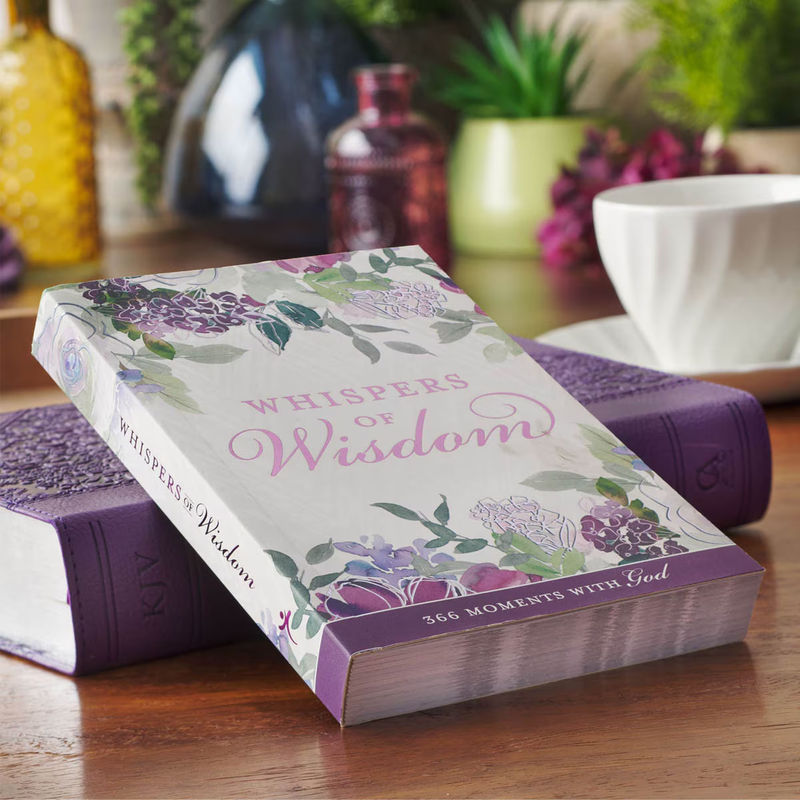 Whispers of Wisdom Softcover Devotional