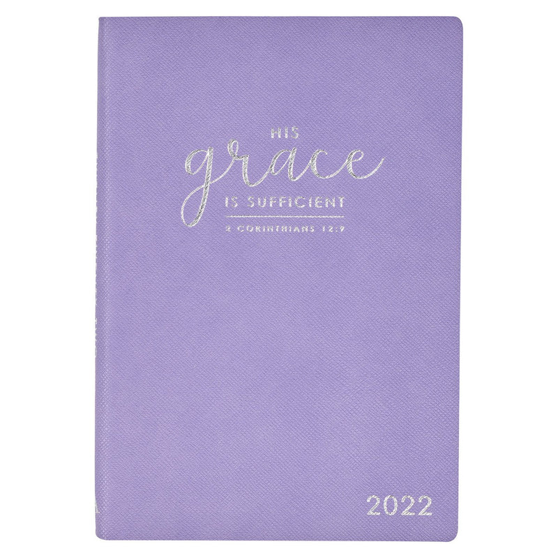 DAILY PLANNER PURPLE 2022