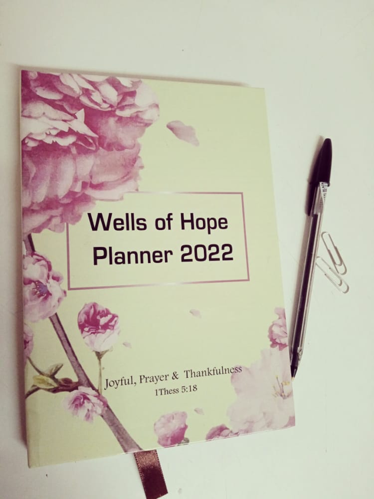 WELLS OF HOPE PLANNER 2022